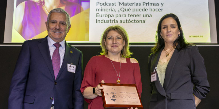 Entrega del Premio de Periodismo "Paco Moreno". Foto: Aminer