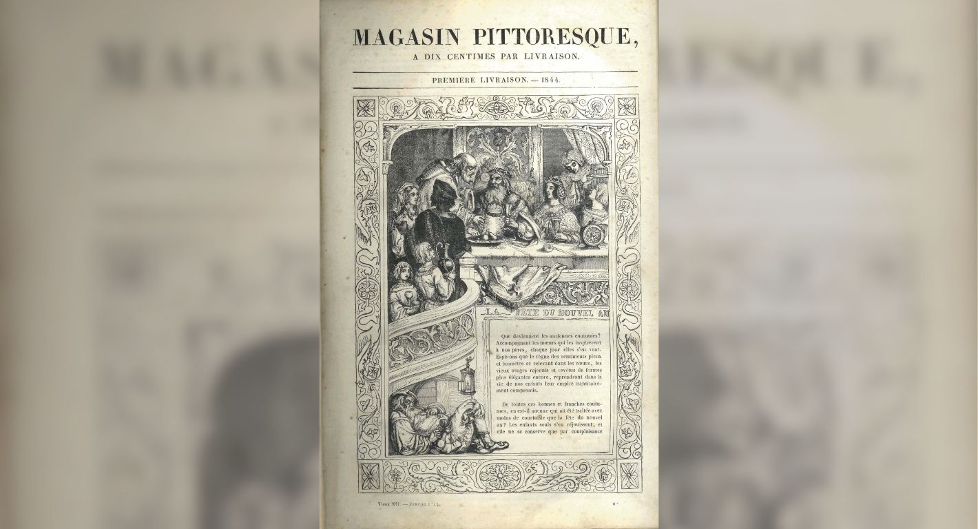 Magasín Pittoresque de 1844. Foto APM
