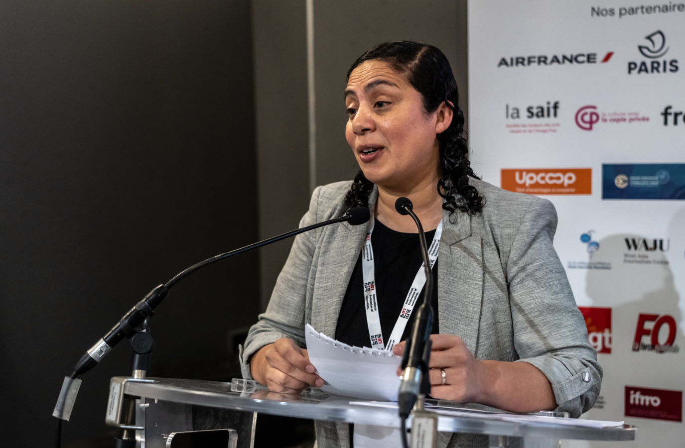 Zuliana Lainez, presidenta de la FIP