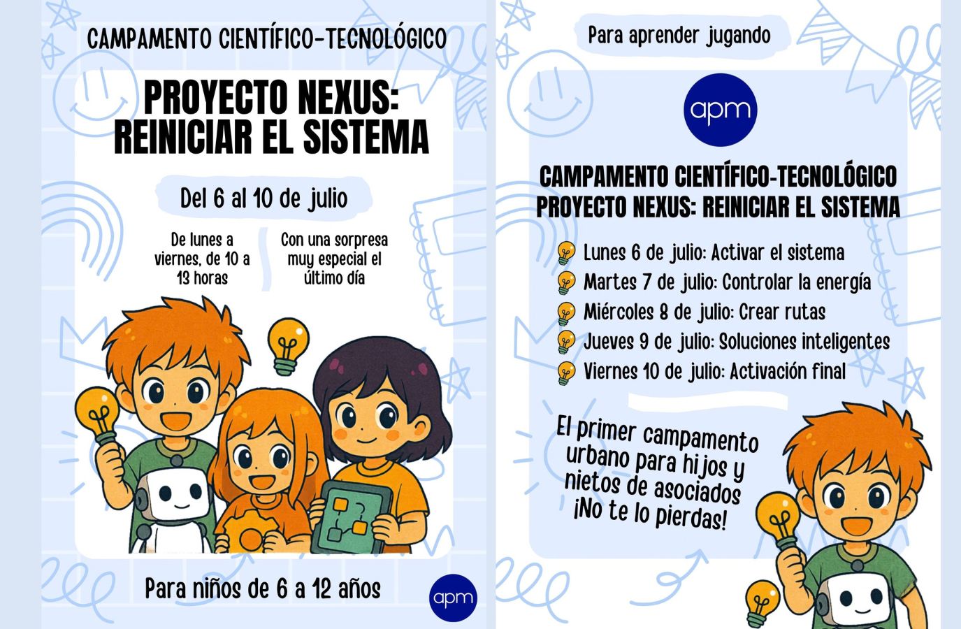 CAMPAMENTO JULIO APM