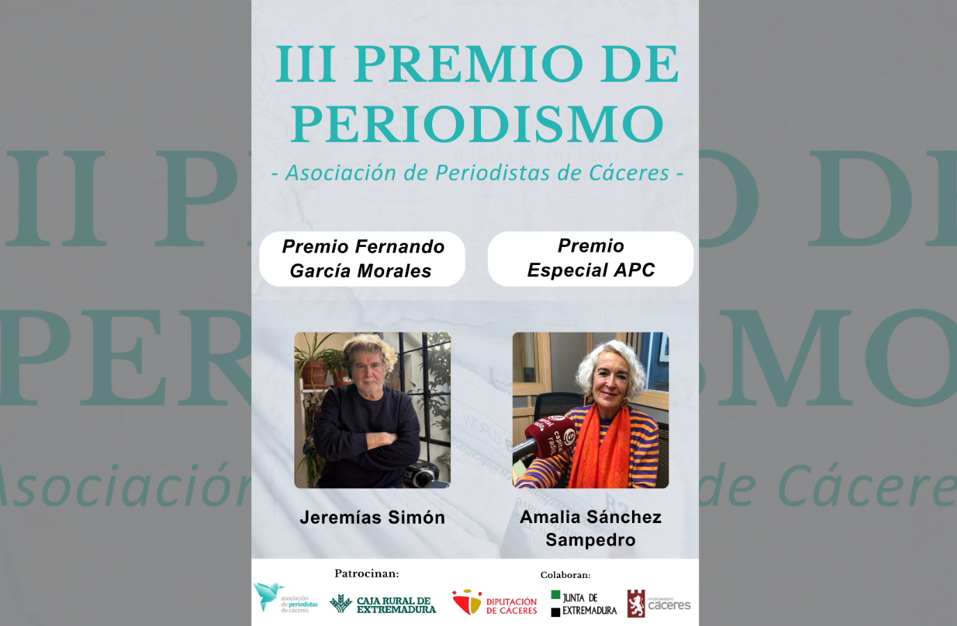 iii Edición de Periodismo - Asociación de Periodistas de Cáceres