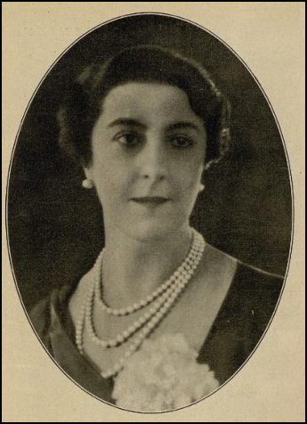 Retrato de Mercedes Castellanos. Fuente: 'Cosmópolis', mayo de 1928. Biblioteca APM