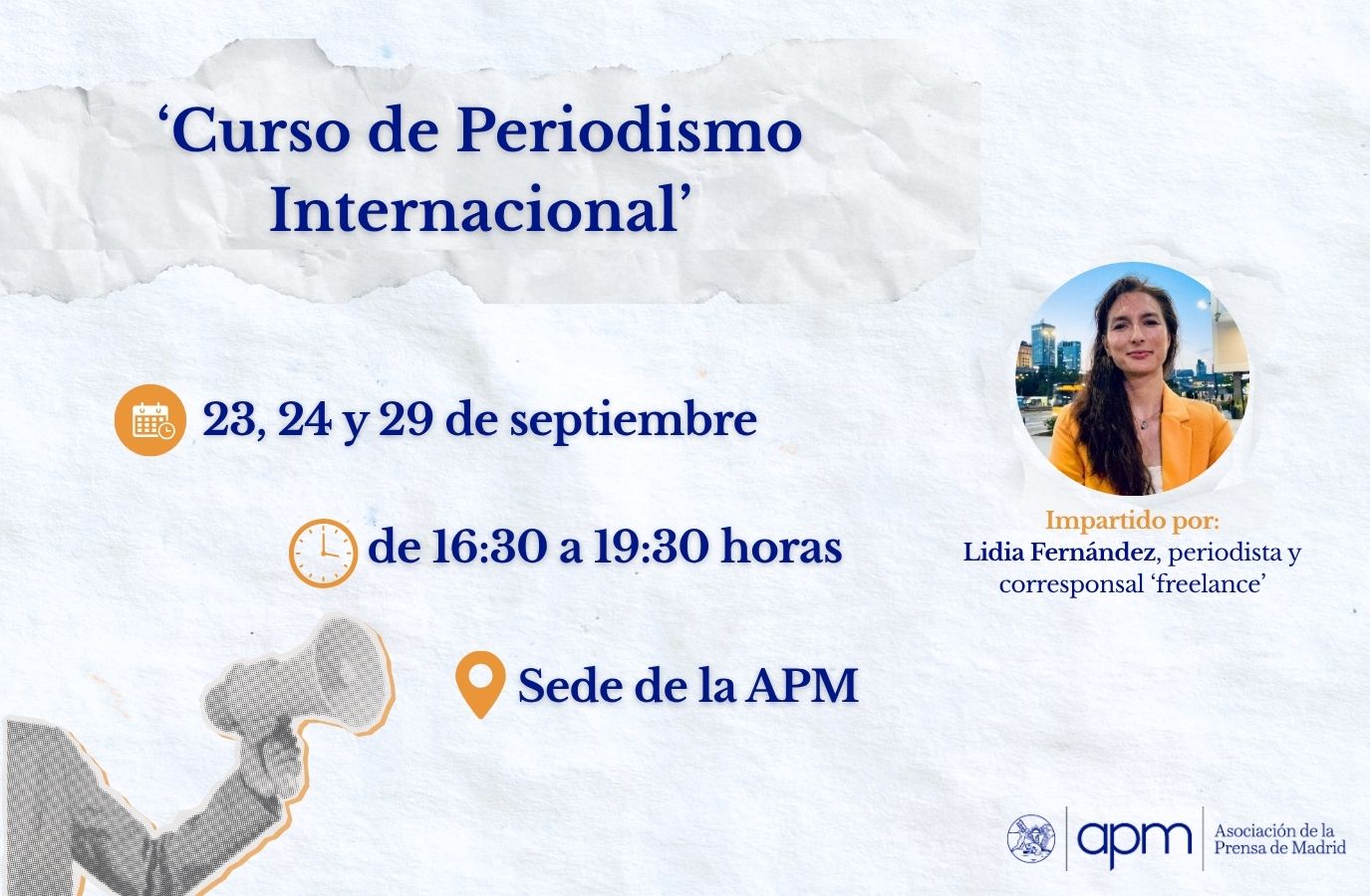 Curso Periodismo Internacional