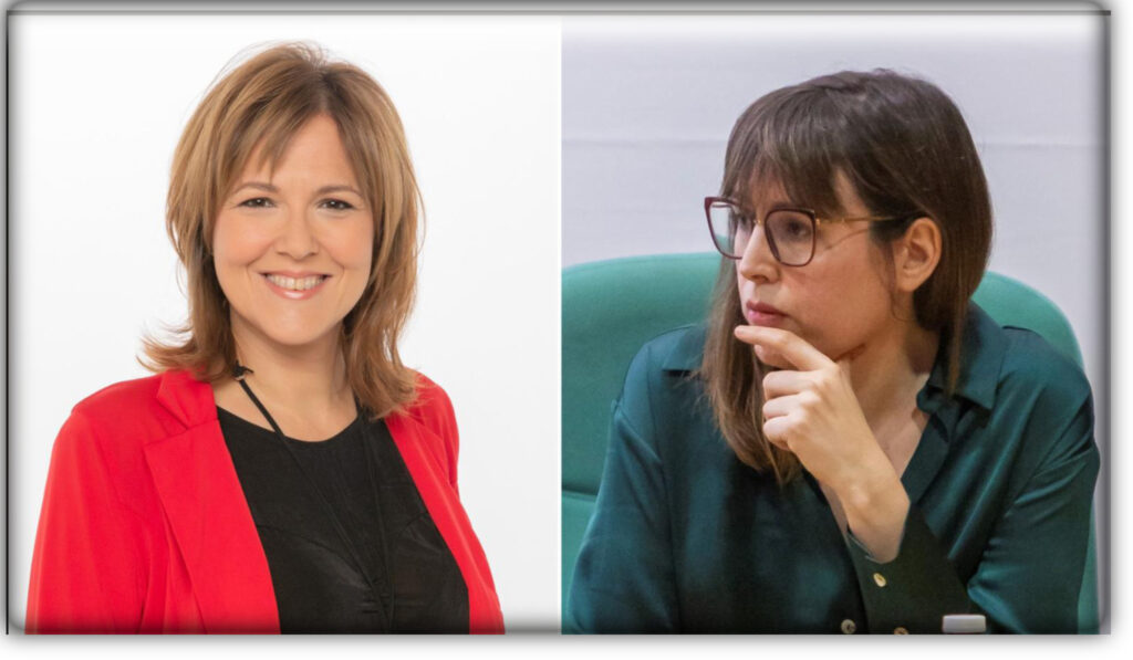 Yolanda Flecha y Patricia Alonso
