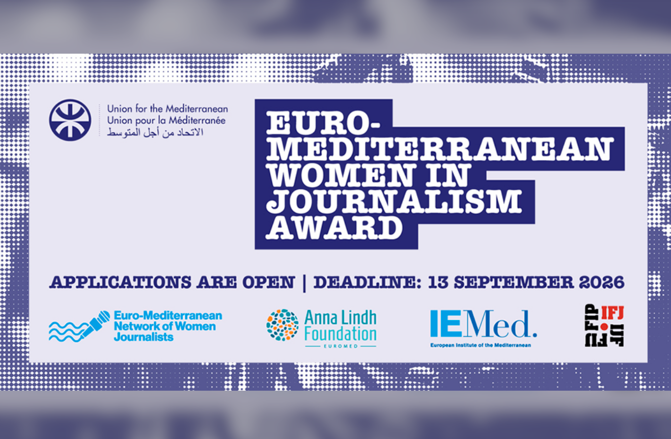 I edición del Premio Euromediterráneo para Mujeres Periodistas