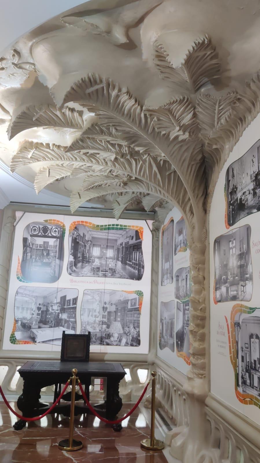 Muestra fotografíca del palacio cuando vivia el Dr Florestán Aguilar