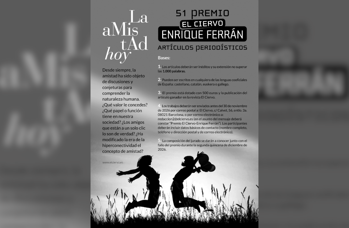 Premio 'El Ciervo' Enrique Ferrán