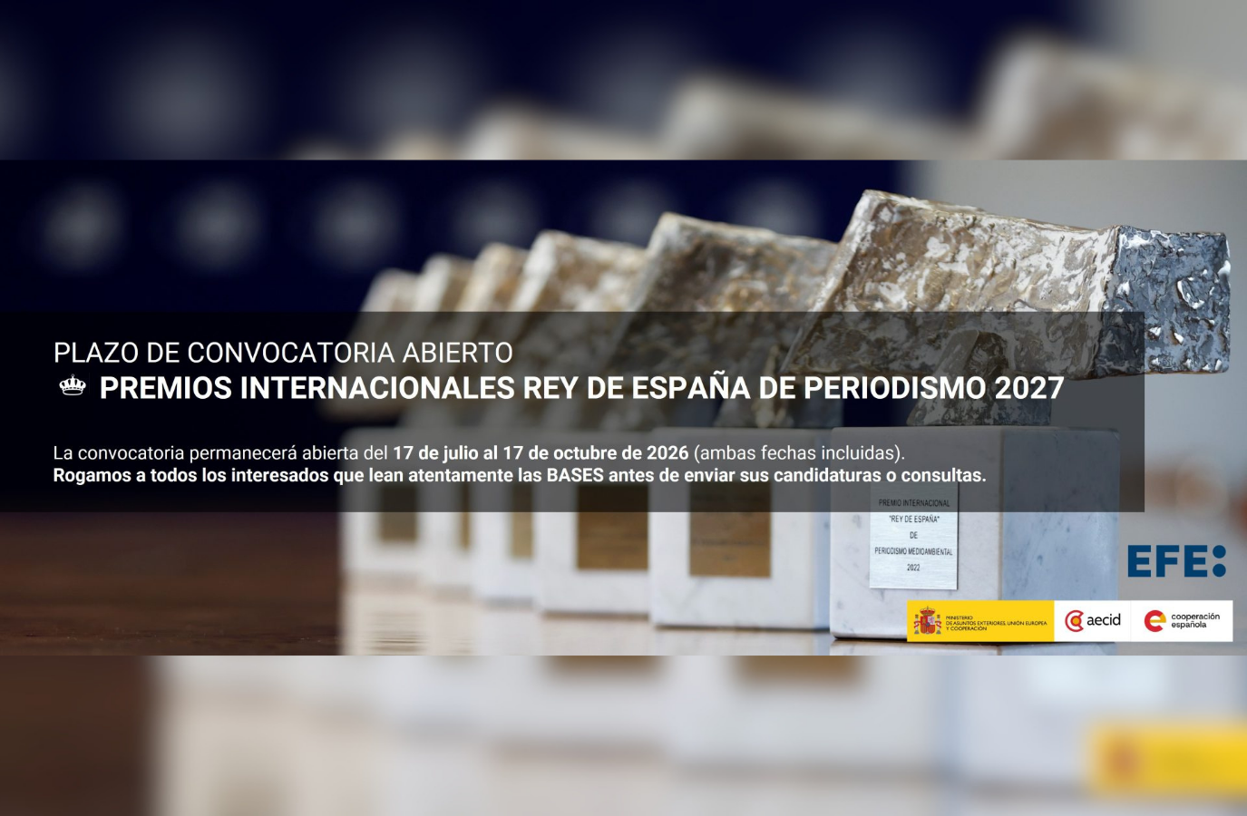Premio de Periodismo Rey de España 2027