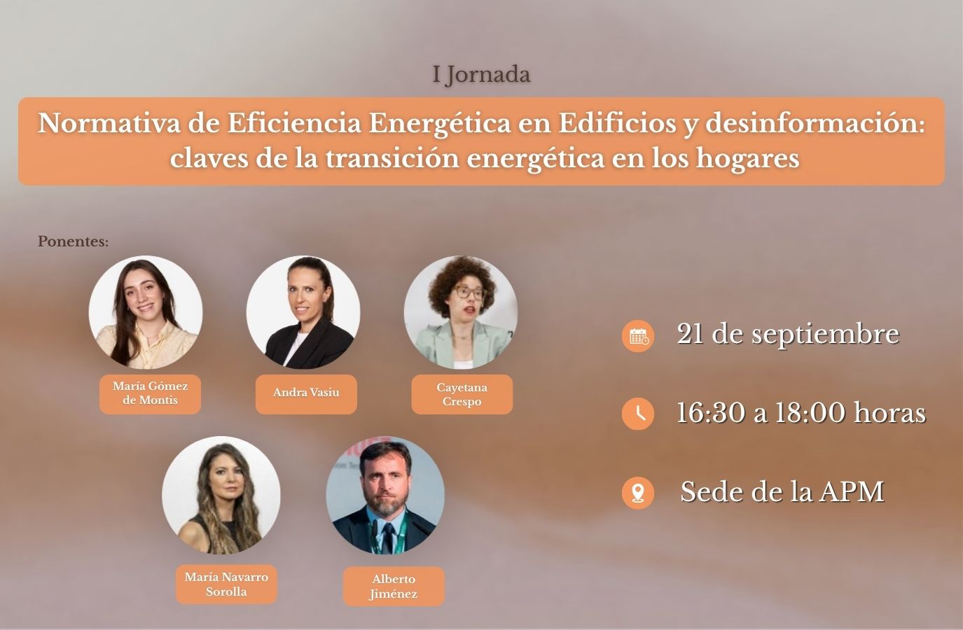 I JORNADA ENERGÍA