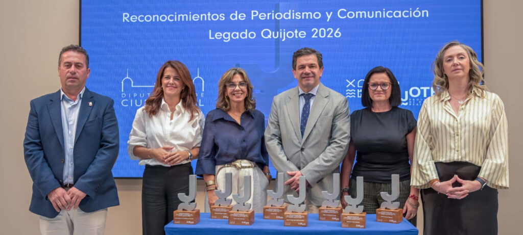 Presentación de la segunda edición de los Reconocimientos de Periodismo y Comunicación Legado Quijote. Foto: Elena Rosa / Diputación de Ciudad Real