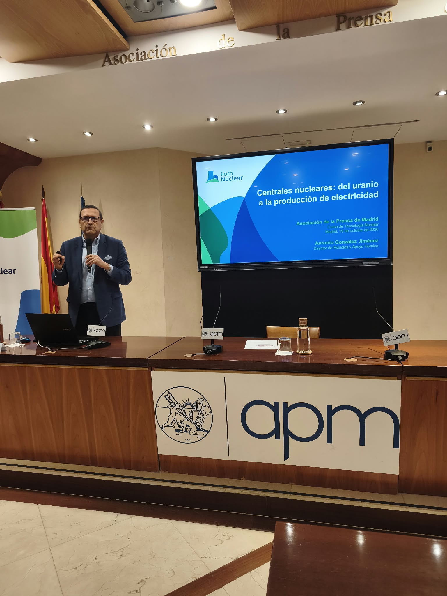 Antonio González, Director de Estudios y Apoyo Técnico de Foro Nuclear