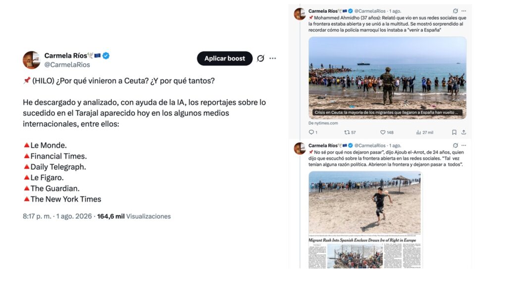 Diapositiva sobre el uso de herramientas de IA aportada en la Jornada. Autora: Carmela Ríos