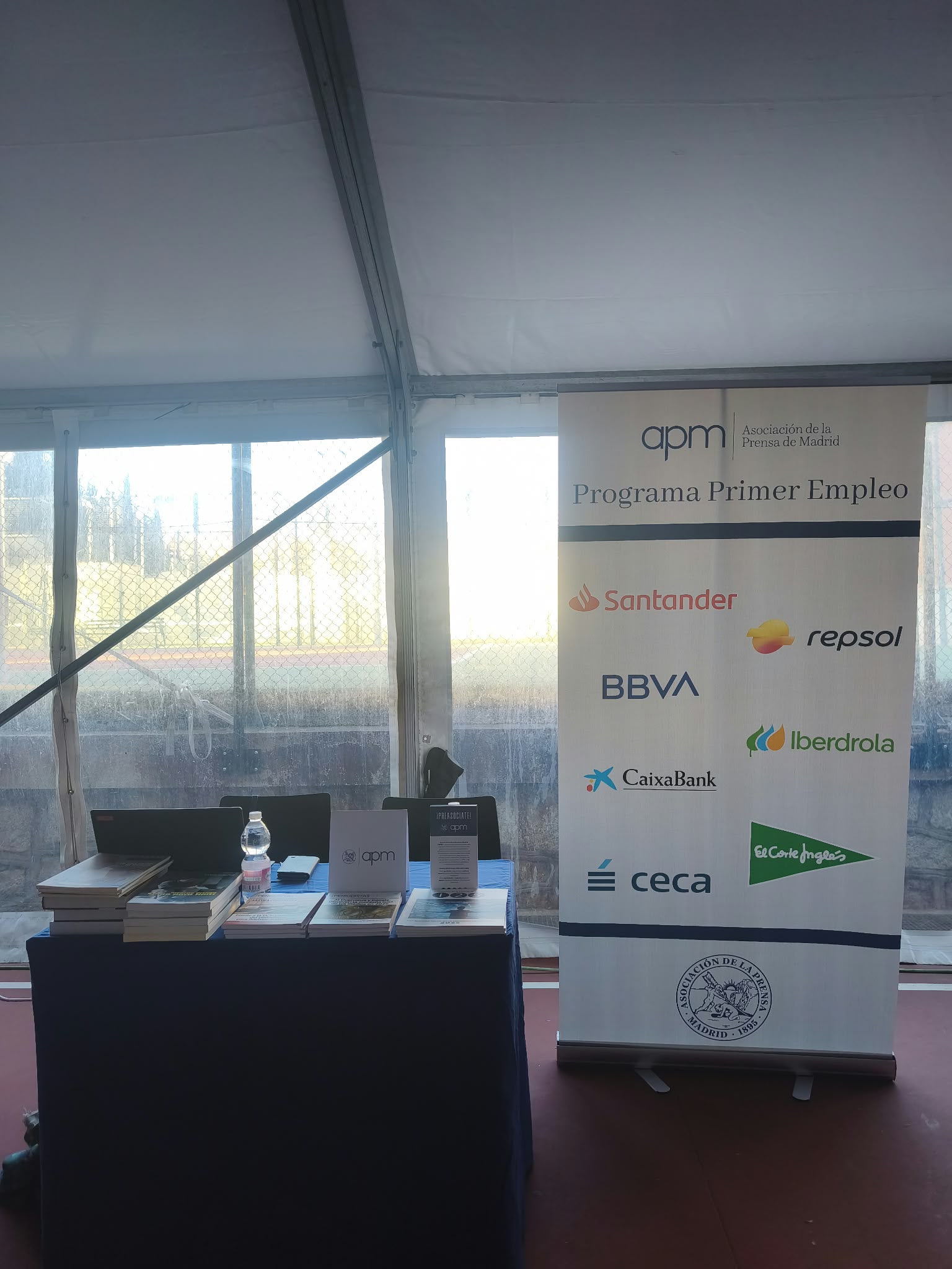 La APM presente en el Foro de Empleo de la Universidad CEU San Pablo'. Foto APM