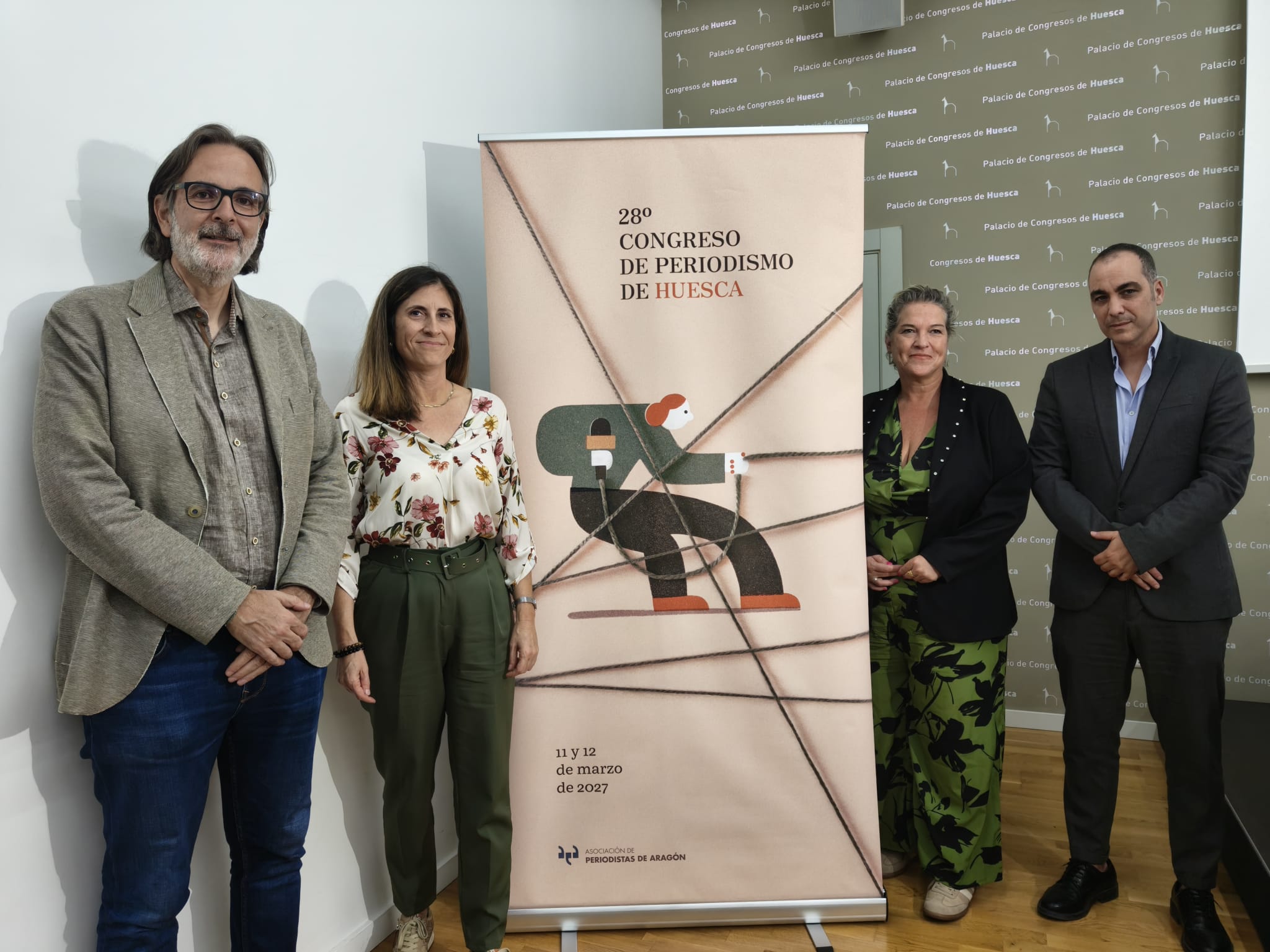 Presentación del cartel del XXVIII Congreso de Periodismo de Huesca (1)